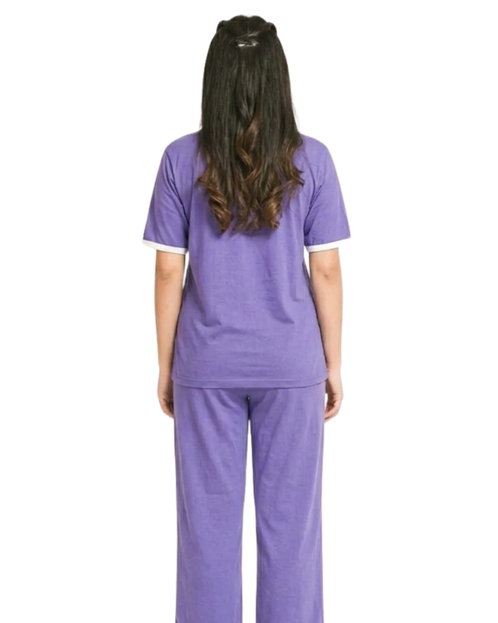 Purple Pipen Stylish Night Suit