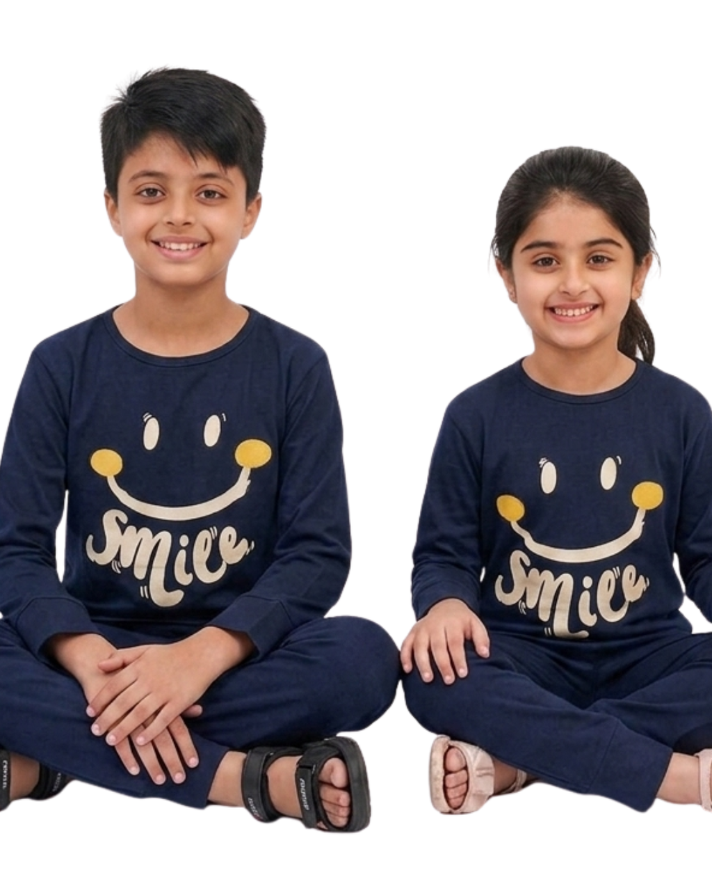 Navy Blue Smiley Kids Suit (Each)