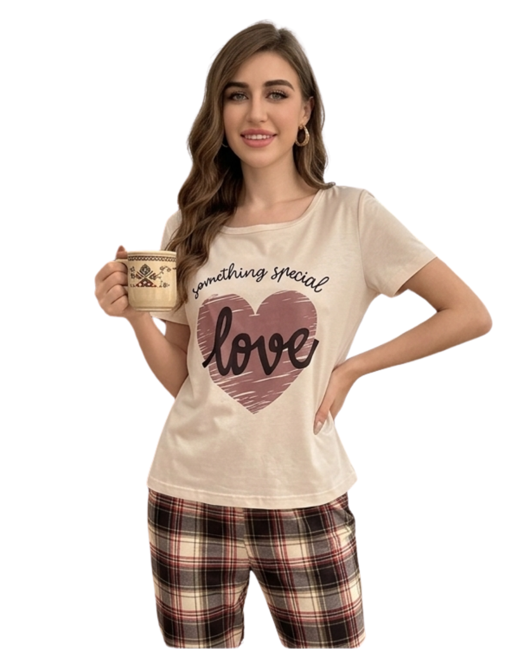 Something Special Printed Night Suit