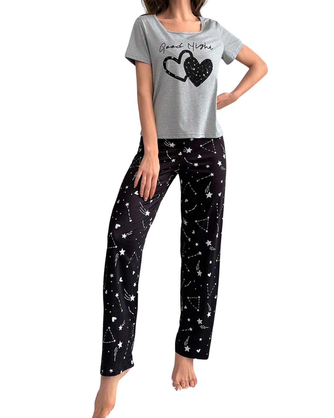 Good night Printed Night Suit