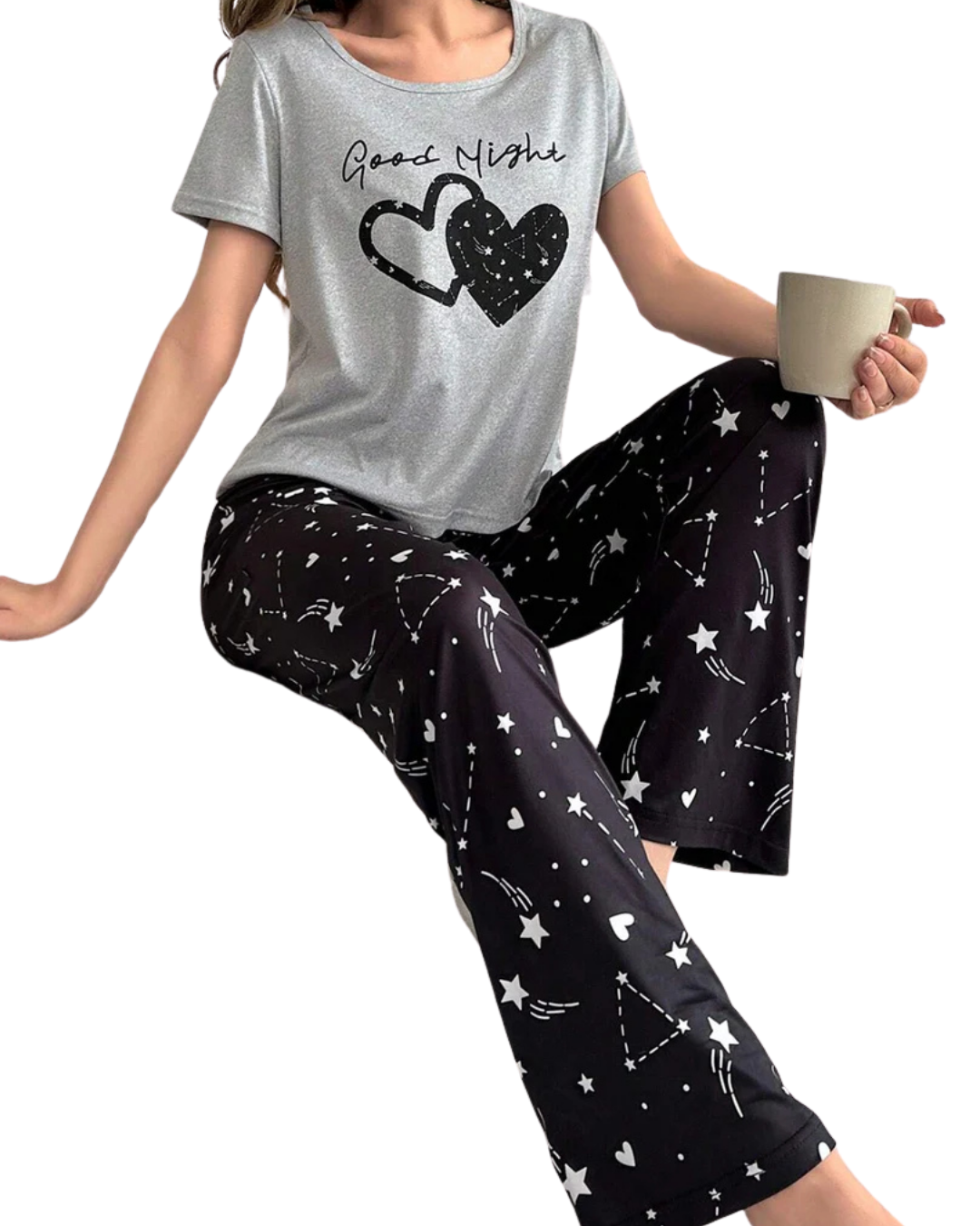 Good night Printed Night Suit