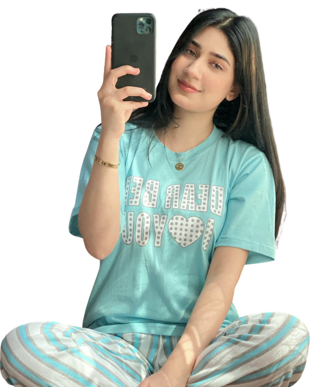 Dear Bed Printed Night Suit