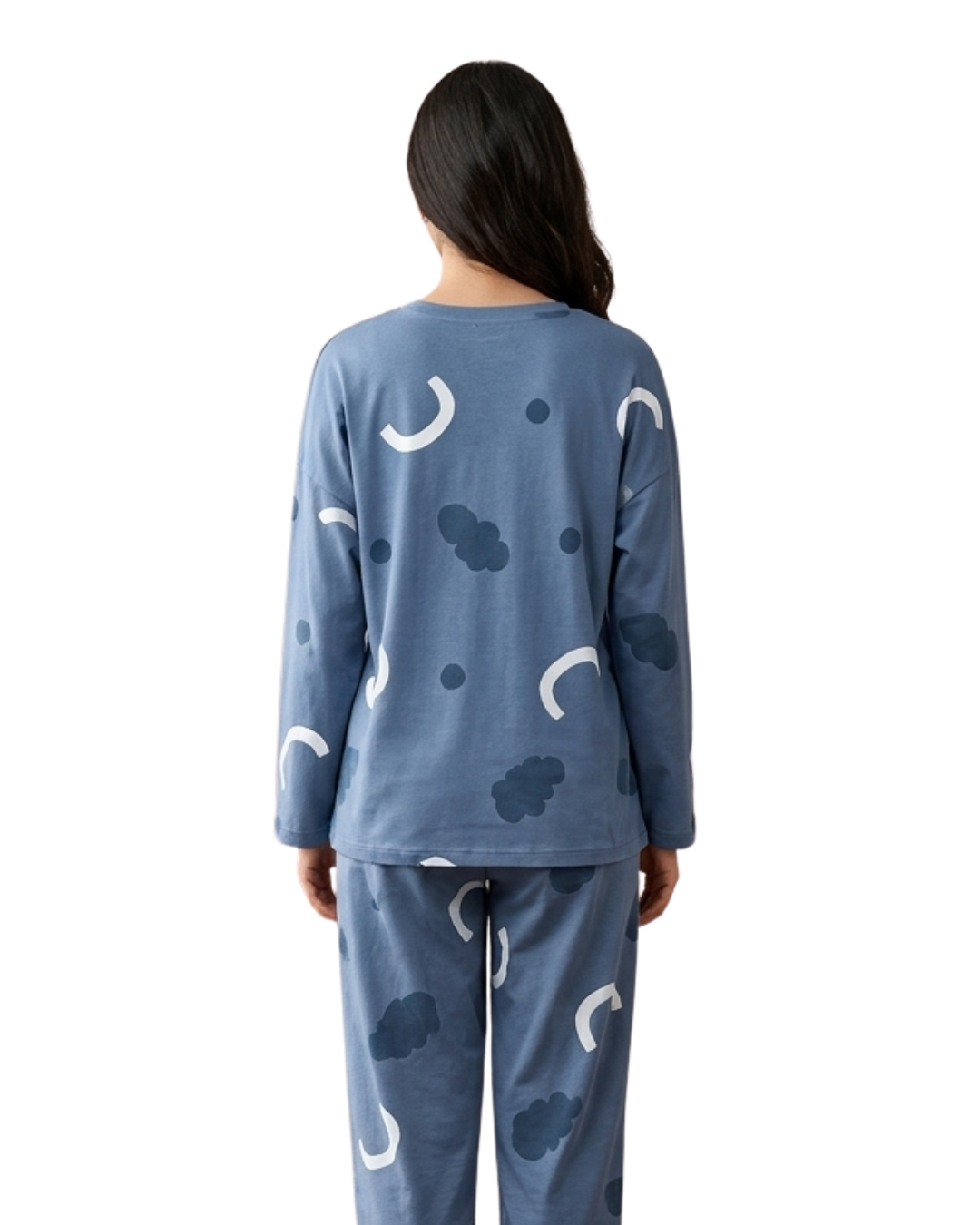 Pattern Printed Night Suit