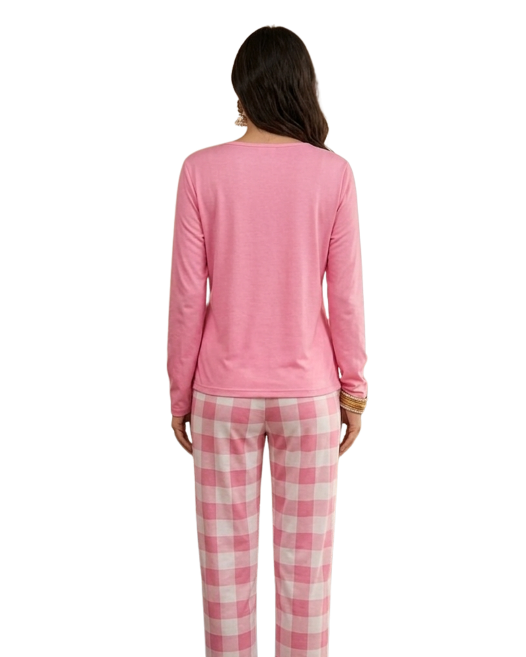 Pink Barbie Printed Night Suit