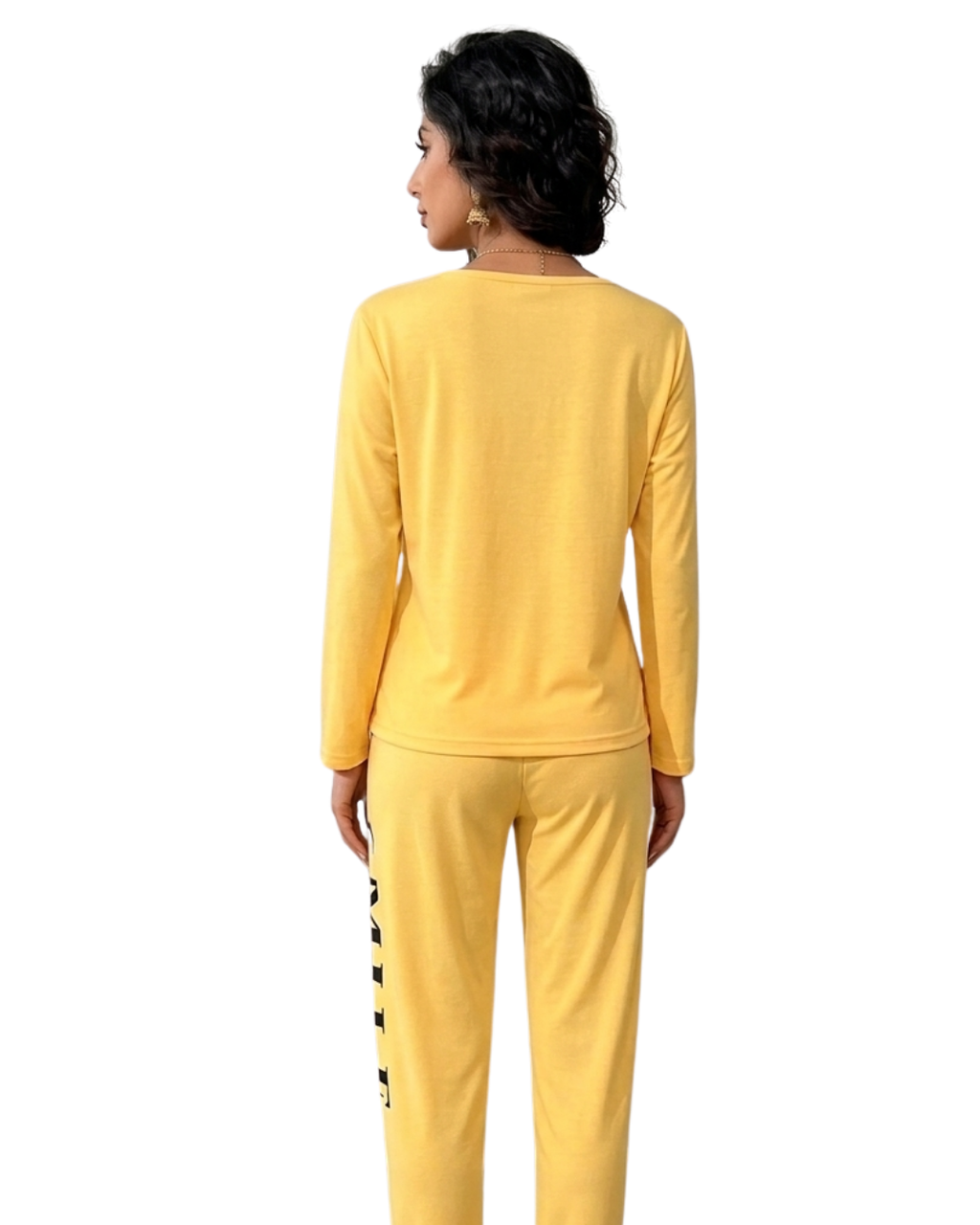Smile Forever Printed Night Suit