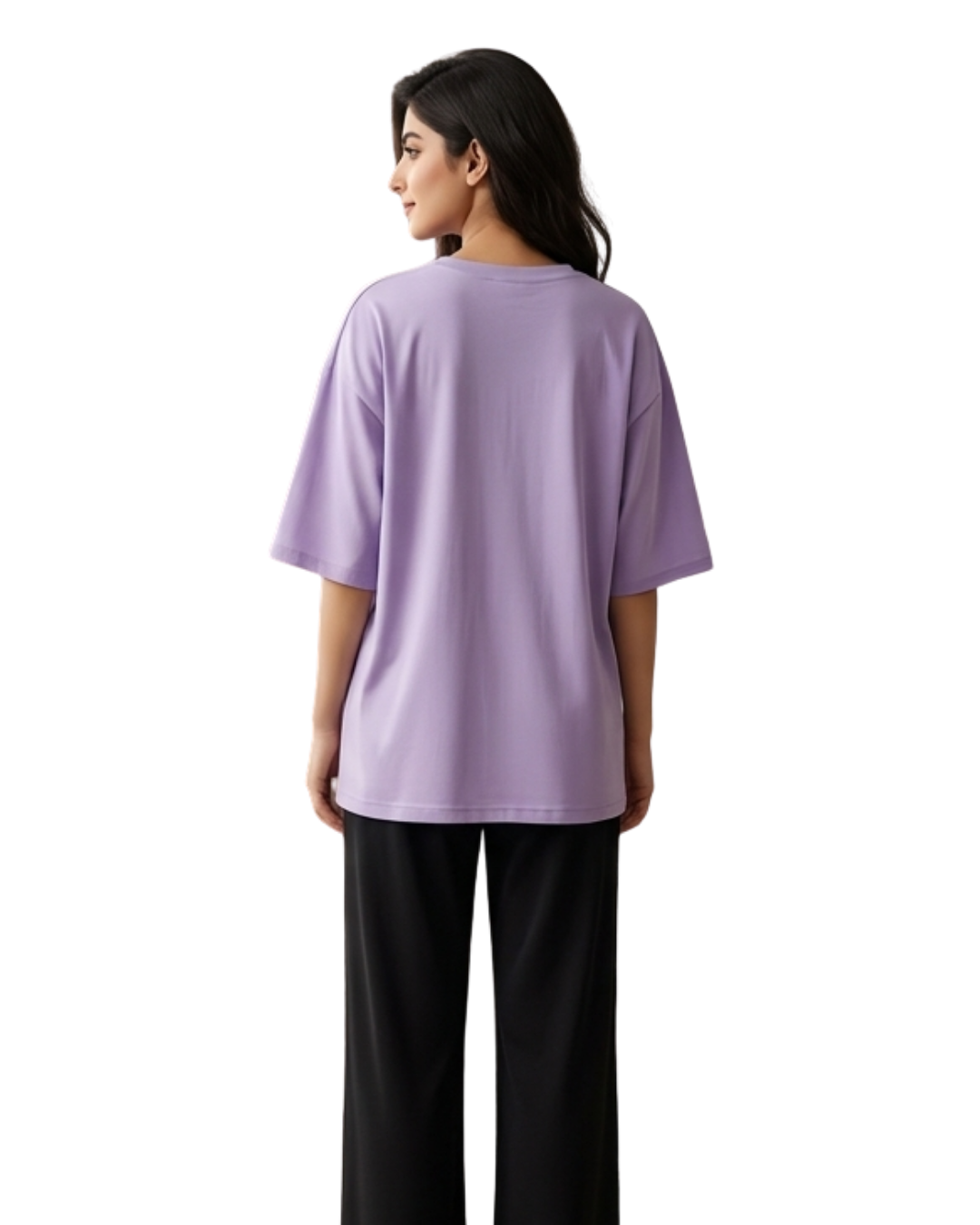 Purple Funcky Printed Night Suit