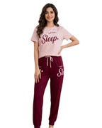 Sleepy Eyes Printed Night Suit