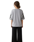Grey Funcky Printed Night Suit