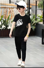 Lion Half Sleeve Kids Suit (Each)